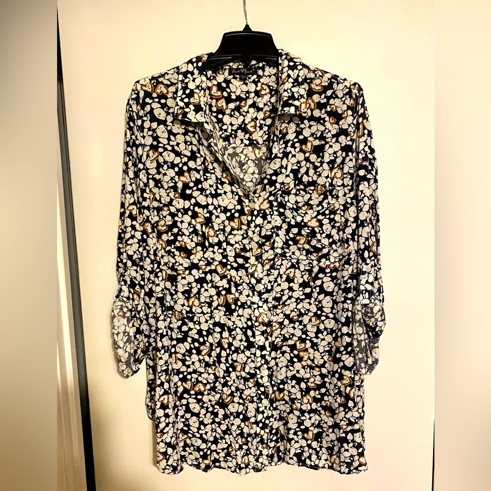 Velvet Heart 3X Blouse
